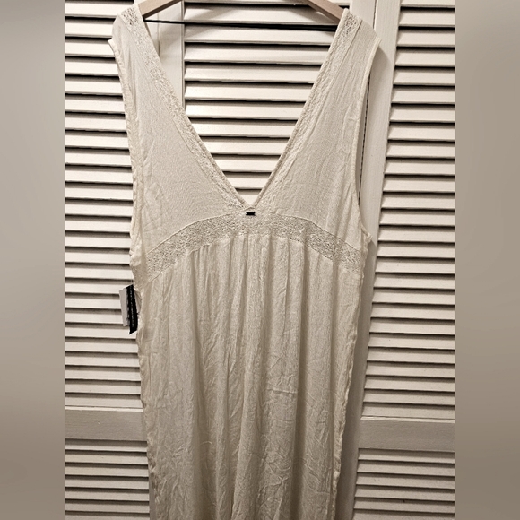 O'NEILL Womens Swim Sandie Cover-Up Jumpsuit, Winter White XL NWT - Picture 9 of 10